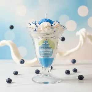 Hello Sundae: Blueberries & Cream