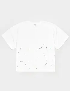 RSQ Mens Paint Splatter Boxy Tee