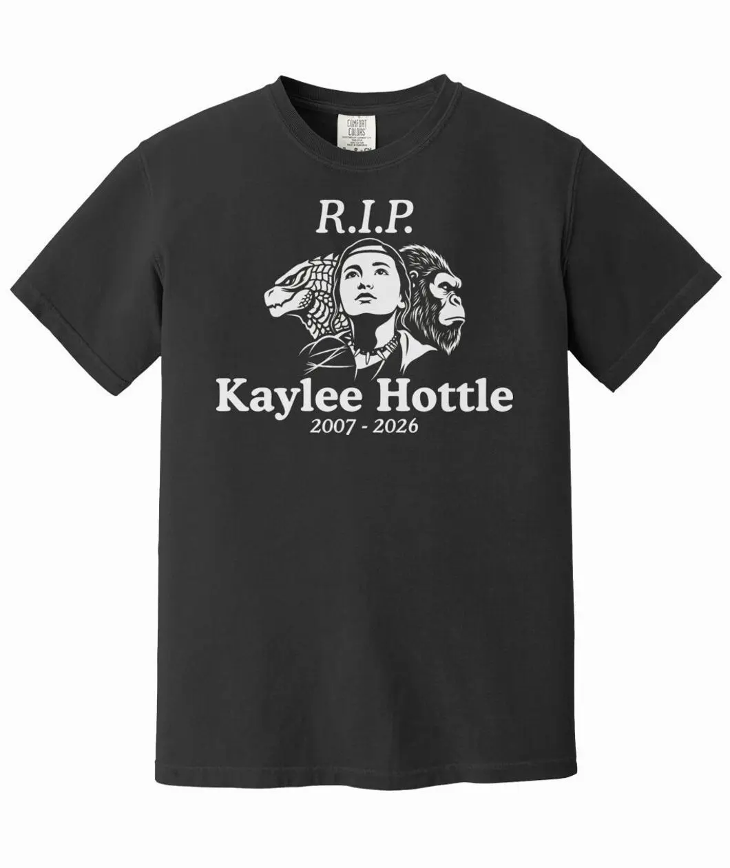 RIP Kaylee Hottle Shirt - Godzilla Jia Memorial Tribute Tee, Gift For Fans, Gift For Him, Gift For Her. 6JY