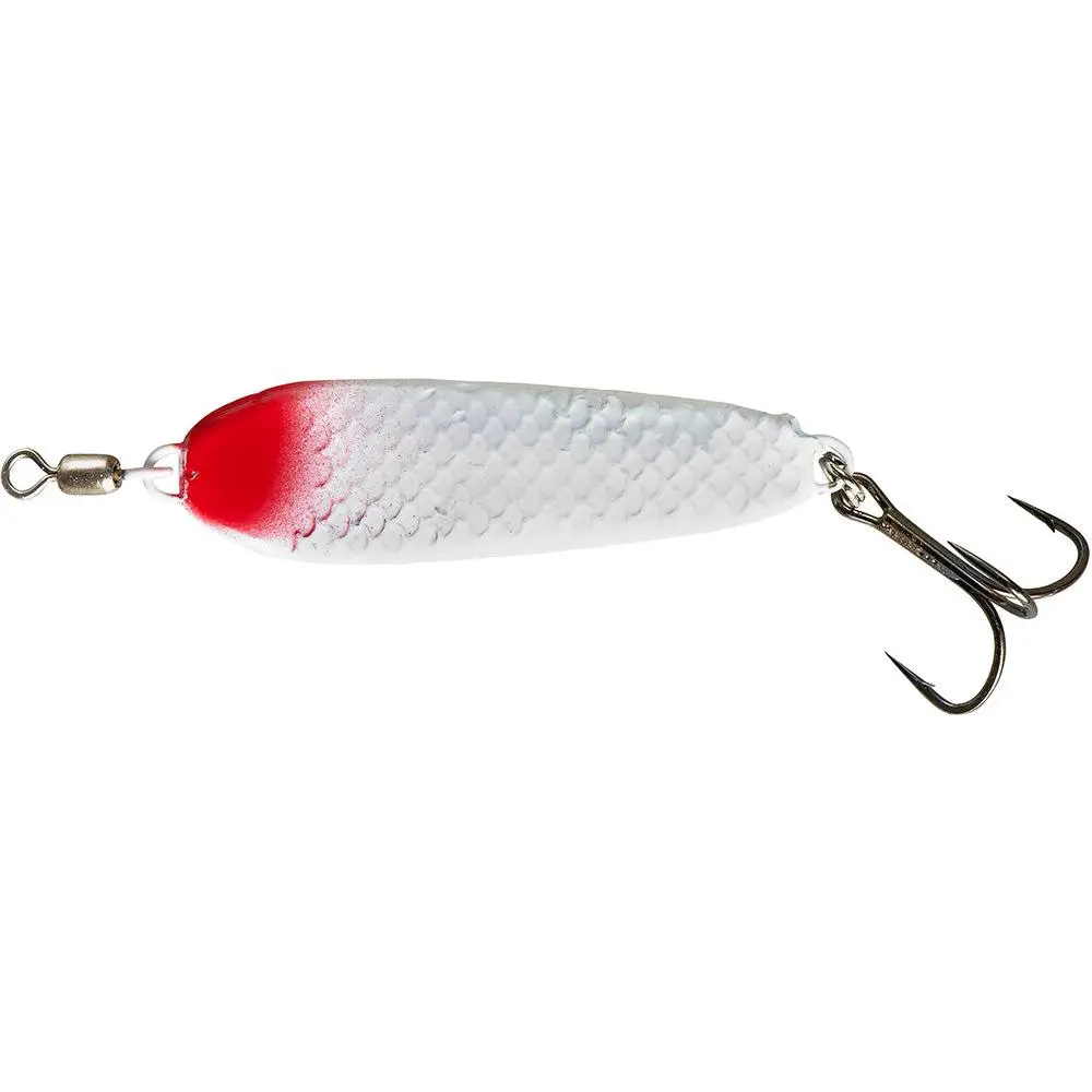 Vertical Jigging Spoons, Hammered Stainless Steel Lures for Jig Fishing with Fluttering Action and Line Twist Guard - 7/8 oz, 2-Pack