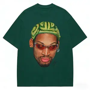 Ships within 24 hours DayGlo Daze Graphic Shirt Green Hair Rodzilla Hollywood 90's VintageSleeve Crewneck Soft Breathable Comfortable Mens Womens Casual Streetwear Durable High Quality Print Retro Urban Fashion Daily Wear