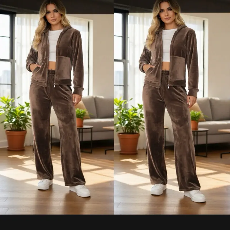 Liliana Women's Pants and Jacket Set for Fall - Womenswear, Clothing