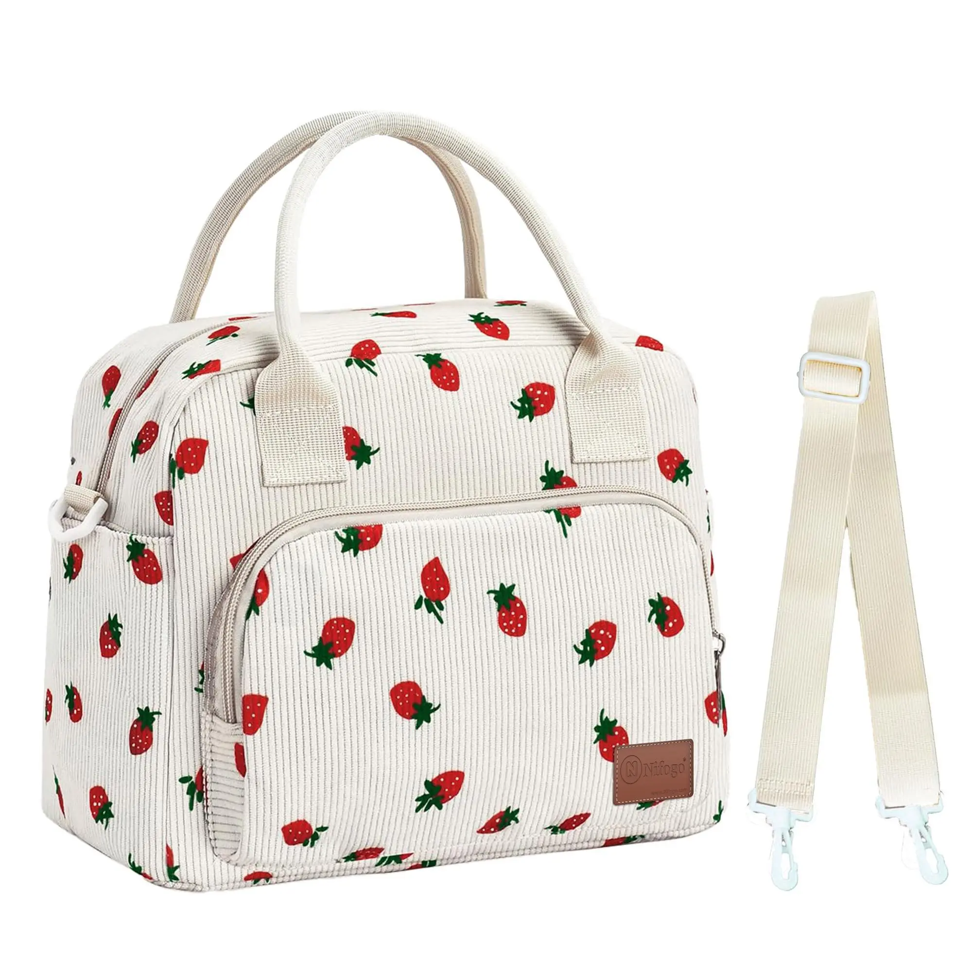 Lunch Bag Tote Bag Lunch Organizer Lunch Holder Insulated Lunch Cooler Bag 11L for Picnic Office for Women/Men