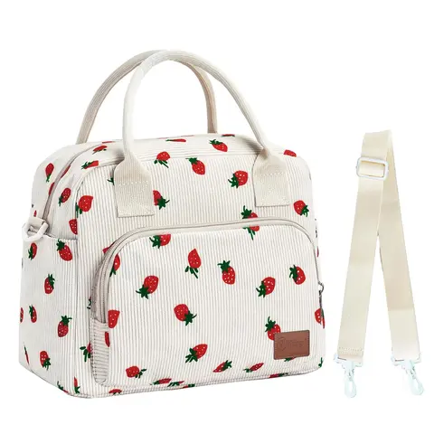 Lunch Bag Tote Bag Lunch Organizer Lunch Holder Insulated Lunch Cooler Bag 11L for Picnic Office for Women/Men