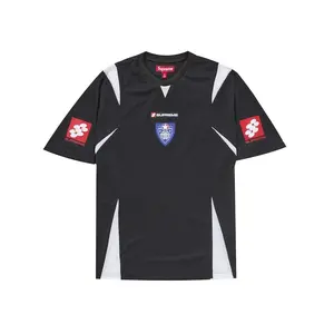 Supreme Men's Crest Soccer Jersey Black, from StockX