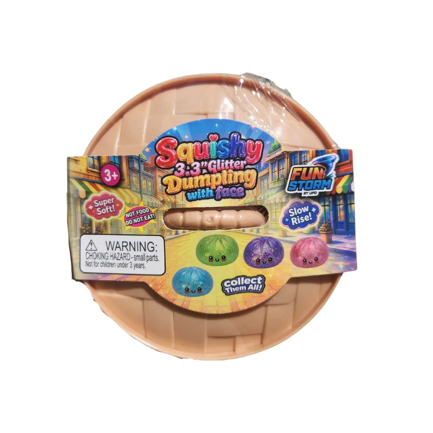 Fun Storm Mystery Squishy Glitter Dumplings Blind Box (1 pc)