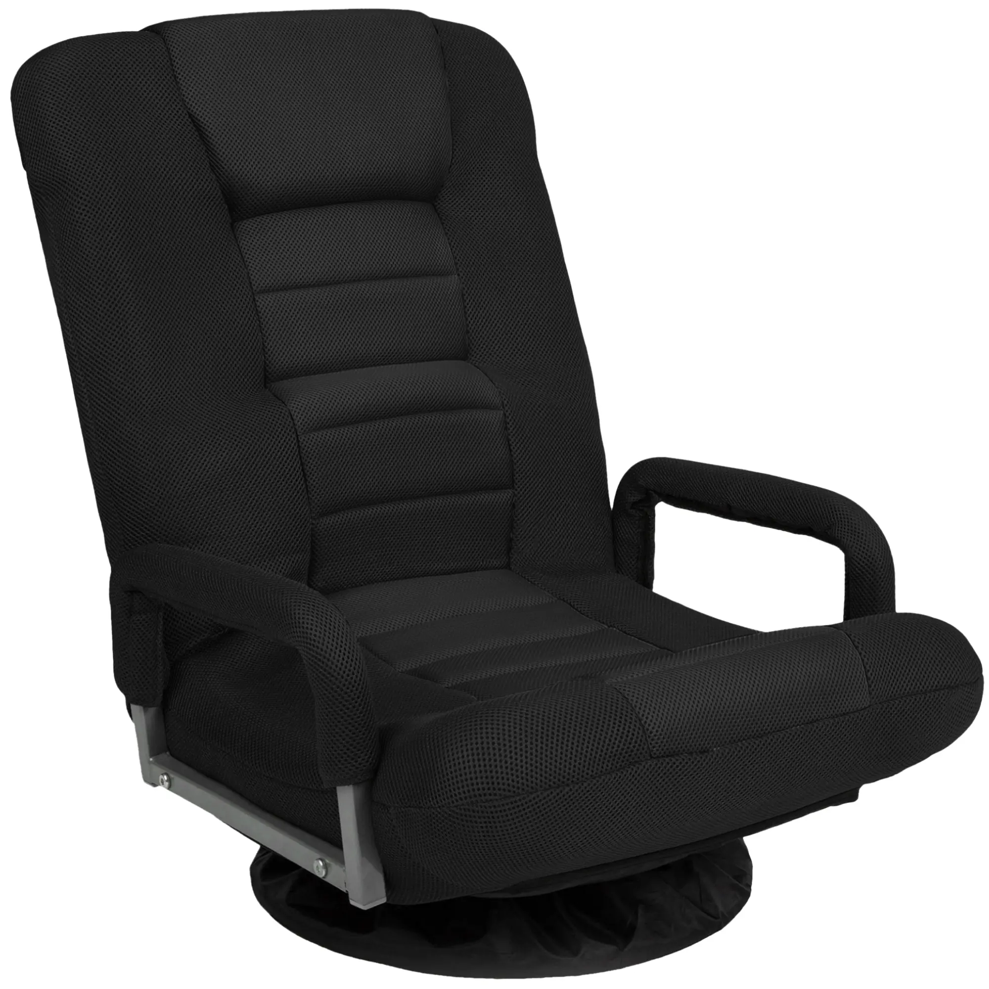 Best Choice Products 360-Degree Swivel Gaming Floor Chair w/ Armrest Handles, Foldable Adjustable Back Best Choice Products 360-Degree Swivel Gaming Floor Chair w/ Armrest Handles, Foldable Adjustable Back