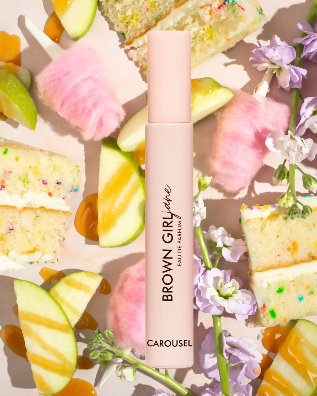 Carousel Travel Spray Perfume: Caramel Apple and Sandalwood