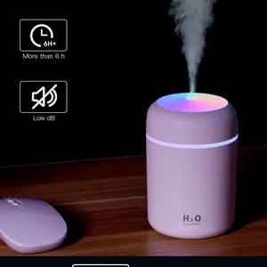 Portable Air Purifier with Ionizer Filtration and Humidifying Feature