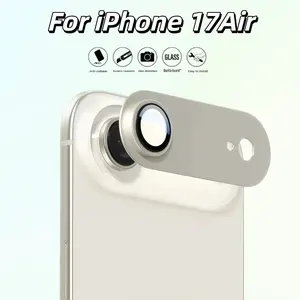Apple iPhone 17 Air Camera Lens Protector Case, HD Tempered Glass, Durable Metal Frame, Scratch-Resistant Cover, Phone Accessories, Cellphone Protective