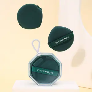 Dual-Sided Makeup Puff, Soft Cushion Sponge for Foundation, Dry & Wet Use, Non-Absorbent Beauty Tool