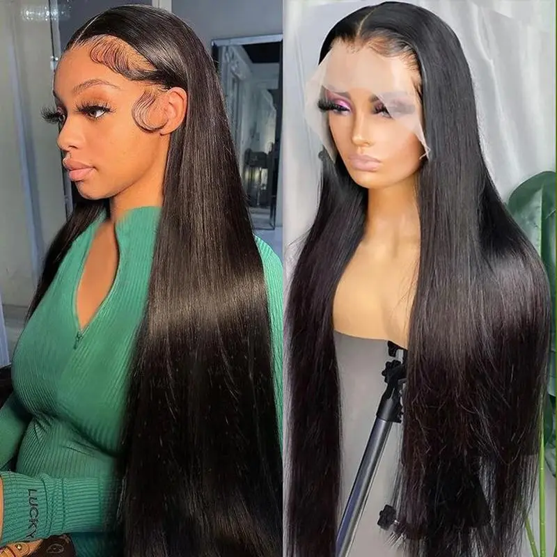 [Wig Clearance Sale] Straight/Body Wave 13x4/13x6 Lace Front Wig 200% Density Transparent Lace Human Hair Wigs 100% Huamn Hair Wigs Pre Plucked