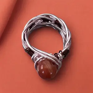 Carnelian Sunset Ring