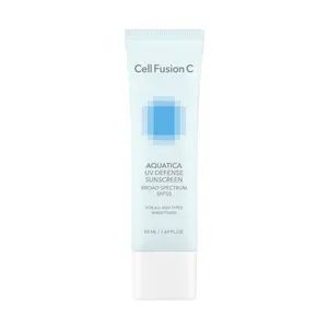 Cell Fusion C Aquatica UV Defense Sunscreen SPF 50 | Korean Sunscreen with PDRN, No White Cast, Lightweight Hydrating Formula