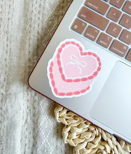 Coquette Cake Sticker - Unique Sticker - Cool Stickers - Girly Stickers - cake sticker - Bow Sticker - Coquette Stickers