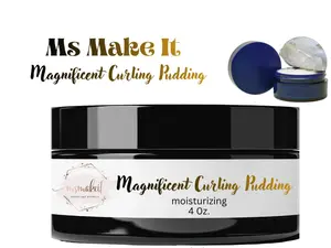 MsMakeit Magnificent Curling Pudding made with Mango butter