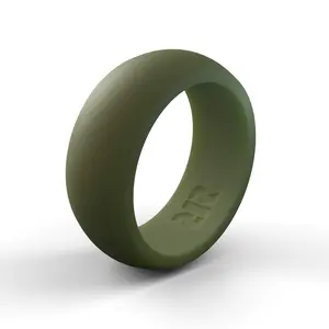 Army Green Silicone Wedding Ring silicone rings for men