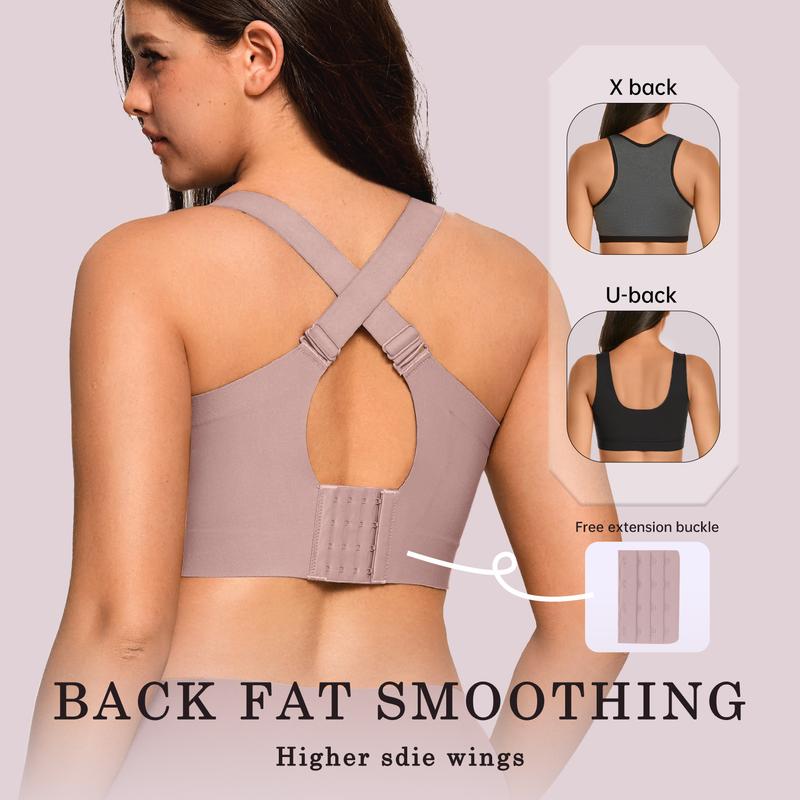 OEAK Womens Jelly Bras Full Coverage Wireless Supportive Bra Push Up Plus Size Comfort Soft No Underwire Seamless Comfortable Wireless T-Shirt Everyday Bras Wings OEAK Womens Jelly Bras Full Coverage Wireless Supportive Bra Push Up Plus Size Comfort Soft No Underwire Seamless Comfortable Wireless T-Shirt Everyday Bras Wings