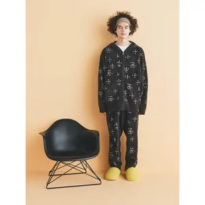 EAMES MENS Smoothie DOT PATTERN Jacquard Parka Hoodie