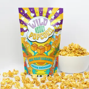 Wild About Popcorn - Sea Salt Caramel Popcorn - Sweet Salty Caramel Delight sweet snack