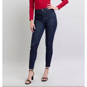 Judy Blue High Waist Heart Shaped Back Pocket Skinny Jeans