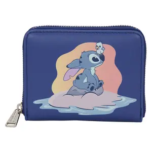 Disney Lilo and Stitch Animal Friends Zip Around Wallet
