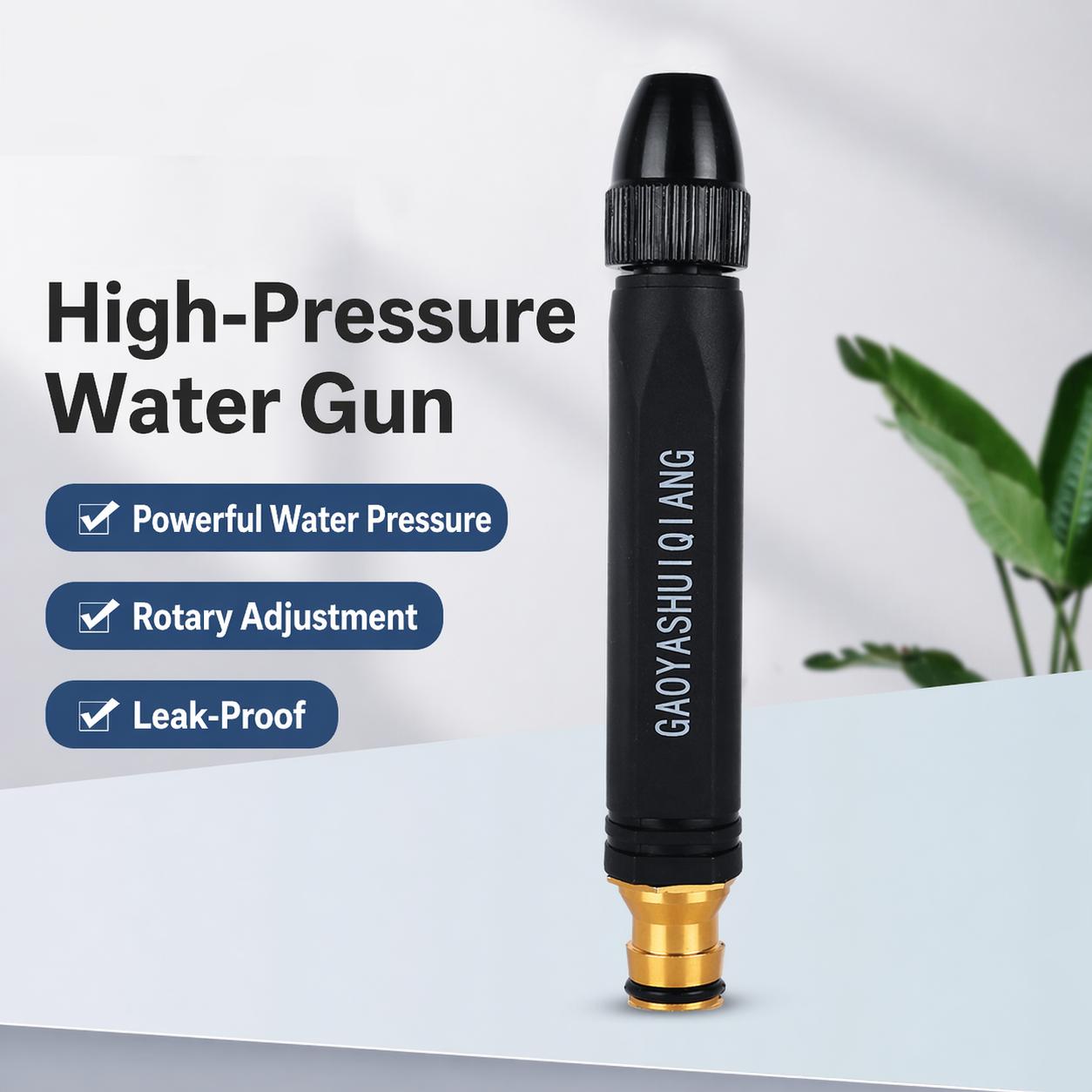 Car Wash Water Garden Hose Sprayer,Metal Heavy Duty High Pressure Water Hose Anti-Leakage Hose Nozzle with 3 Adjustable Spray Modes for Garden Watering & Car Pet Washing Rinsing Floor Car Wash Water Garden Hose Sprayer,Metal Heavy Duty High Pressure Water Hose Anti-Leakage Hose Nozzle with 3 Adjustable Spray Modes for Garden Watering & Car Pet Washing Rinsing Floor