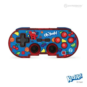 Hyperkin Pixel Art Controller for Switch/PC/Steam/Tesla & More, with 30ft Bluetooth, 20+ Hr Rechargeable Battery, Turbo