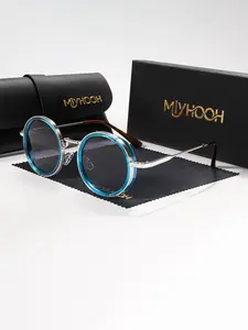 Mlyhooh Brand Stylish Unisex Sunglasses for All Seasons, Decorative Lenses with High-Quality Eyewear Case and Cloth