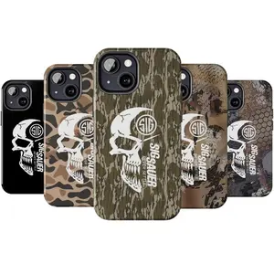 Vintage Sig Sauer Never Settle Camo Phone Cases Aesthetic For iPhone 17 16 15 14 13 12 11
