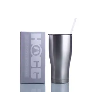 Hogg Modern Curve Tumbler with Straw - 30oz