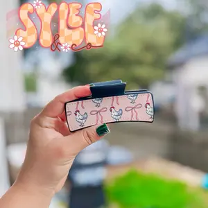 Coquette Chicken Leather Claw Hair Clip