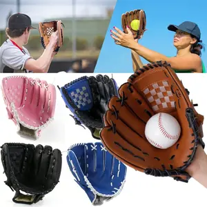 Thickened Baseball Glove for Outdoor Use, Durable Anti-Slip Adult Size, Universal Fit, 1 Piece Pack, Ideal for Fielding