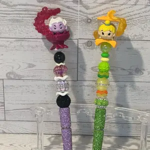 Scenery Pens - Unique Design with Colorful Beads and Charms - Product Title Based on Given Information