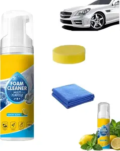 4-in-1 Multi-Enzyme Foam Spray Cleaner-Heavy Duty Deep Cleaning House&Car Detailing Products,Stain Removal for Car Interior&Sofa
