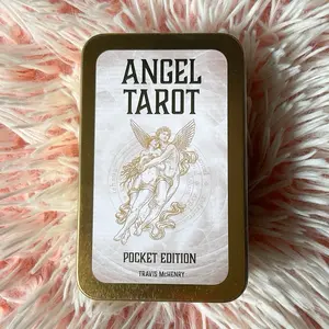 Angel Tarot Pocket Edition by Travis Mchenry - 78 Card Deck with Guidebook