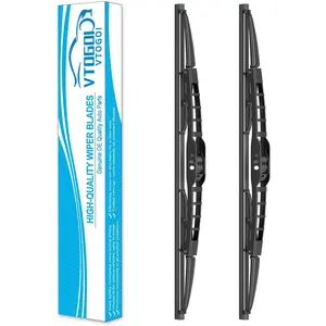 Windshield Wiper Blades Replacement for 1995-2011 Ford Ranger/2006-2011 Chevry HHR/1997-2001 Jeep Cherokee,Original Factory Quality Front Wipers Blade Set for My Car -18"+18"(Pack of 2)