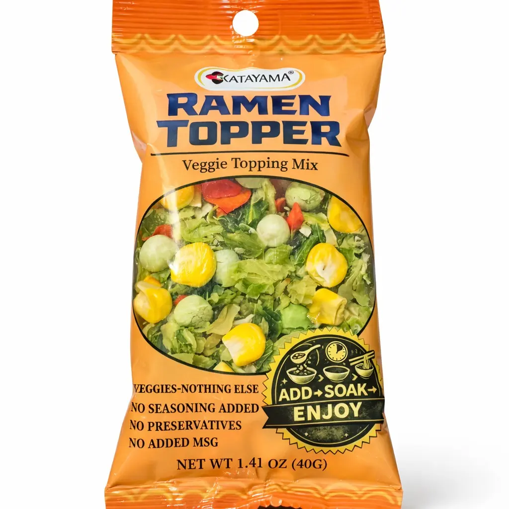 Katayama Ramen Topper 1.41oz Veggie Topping Mix