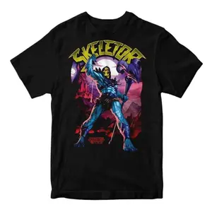 Skeletor Masters Of The Universe Unisex T-Shirt - Cartoon Villain Graphic Tee Apparel