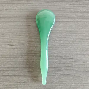 Facial lifting acupressure rod, meridian brush, foot reflexology point massage tool, beauty device, acupoint pen, resin wellness massage and gua sha board