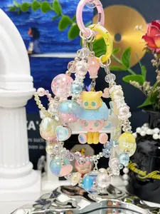Confirmed Doll with Chains Handmade Chains Bag Chain Phonechains Keychain High-Quality Versatile Accessory for Bags Phones and Keys