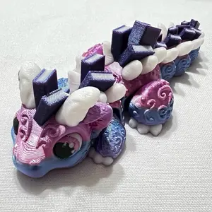 Book Dragon - Articulated 3D Printed figurine Book Dragon - Articulated 3D Printed figurine