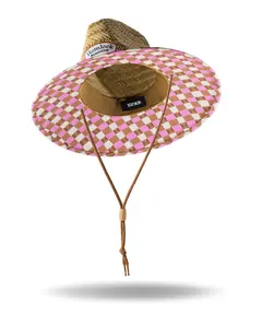 UPF 50+ Lifeguard in Pink Check