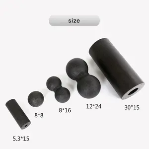 Elevate Your Ball Game (EYBG) – 5-Piece EPP Hollow Yoga Column Foam Roller Set for Recovery, Flexibility, and Injury Prevention