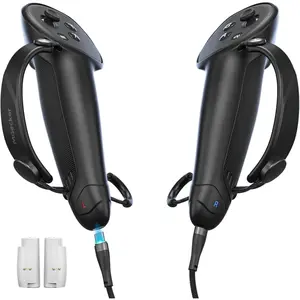 Controller Grips for  Quest 3S for Quest 3 Controller Straps with Rechargeable  for Quest 3S/3 Accessories