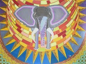 OuroboroStyles Graphic Tees "Rays the Trunk" Handmade Unique Designs in Vibrant Shades S-4XL Casual Menswear Shirt Top Unisex DTF Transfers
