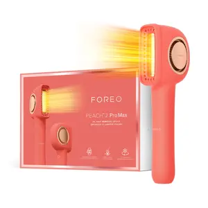 FOREO PEACH 2 Pro Max IPL Hair Removal Device - Advanced Facial Hair Remover for Women & Men - Facial & Body Remover for Smooth Skin - Beauty & Personal Care
