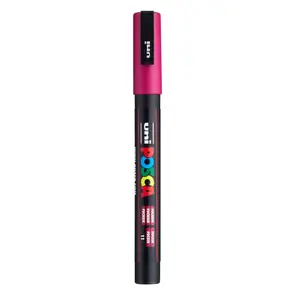 PC-3M Paint Marker, Fine Bullet Tip (0.9-1.3 mm), Fuchsia