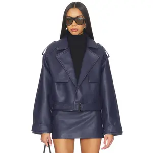 Nakedvice x REVOLVE The Madden Jacket in Naval Academy