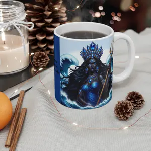 Inspirational Quote Mug, Motivational Coffee Cup, Gift for Coffee Lovers, Affirmation Mug, Unique Blue Mug